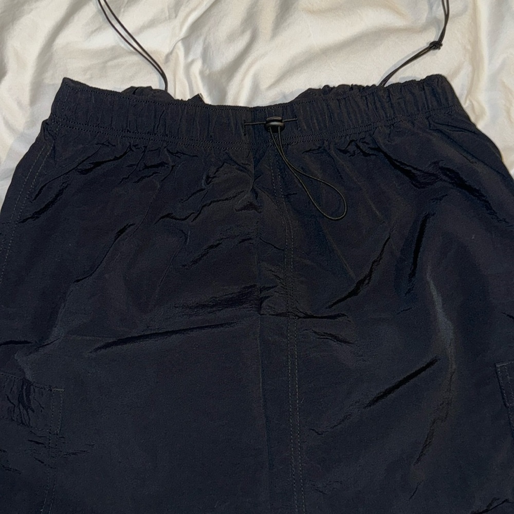 Black Cargo skirt size large